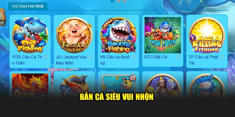 Bắn cá siêu vui nhộn