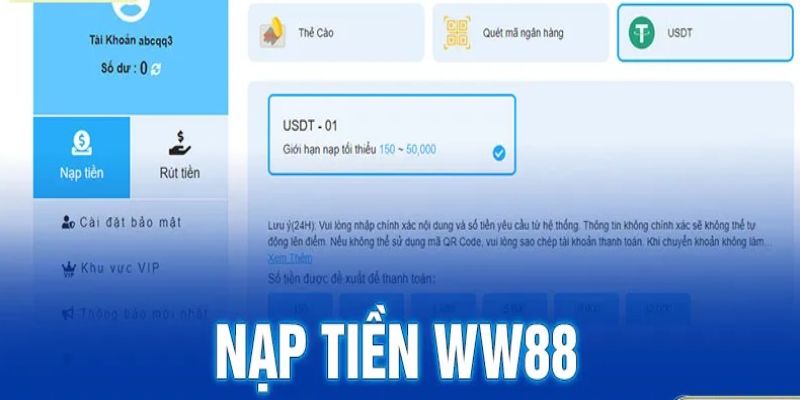 Vài điểm lưu ý khi thanh toán tiền nạp